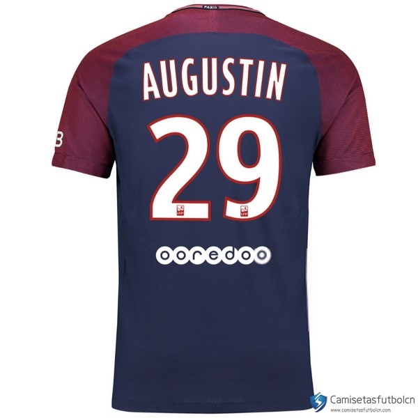 Camiseta Paris Saint Germain Primera equipo Augustin 2017-18